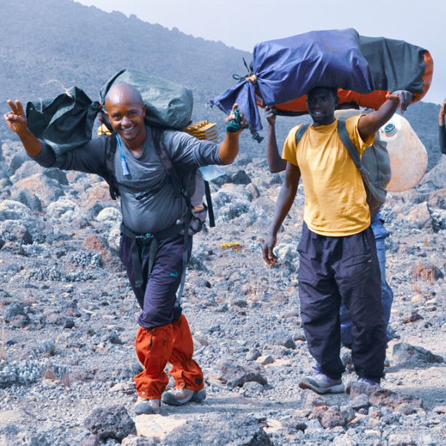 Kilimanjaro porters-Tanzania Adventures Group